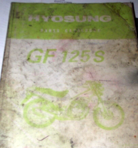 Hyosung gf125s parts catalogue - hyosung,