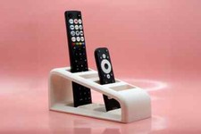 Loop TV Remote Control Holder Table Storage Box 4 Grid Desktop Tidy Organizer