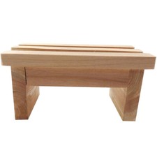 Wooden Low Stool Children Step Stool Household Step Bench Small Step Stool UK