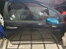 CITROEN DS3 2015 DRIVER SIDE FRONT DOOR BLACK (BARE)