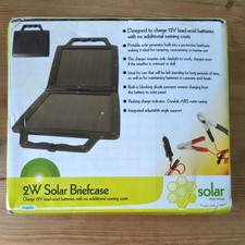 Maplin Solar Briefcase 12v 2w
