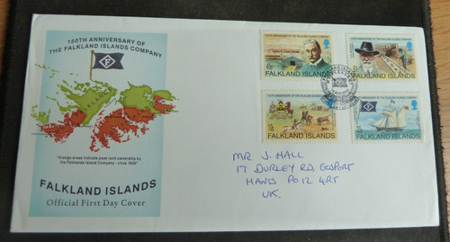 Falkland islands 2002 fdc - falkland,