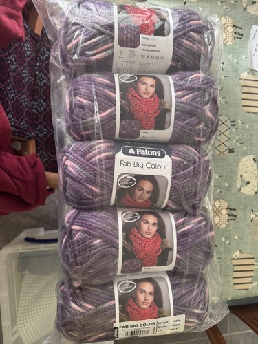Patons fab big colour yarn - big, 5
