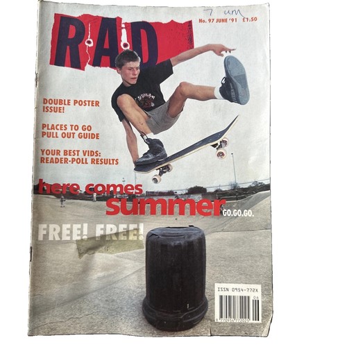 Rad skateboard magazine rune - rad,