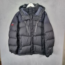 The North Face Himalayan Summit Series Hyvent Jacket Mens XL Black Down Filled