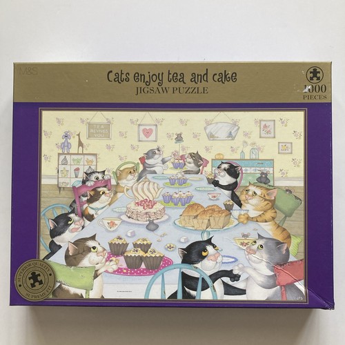 1000 piece jigsaw puzzle cats - puzzle,