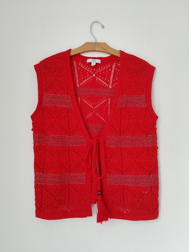 Knitted waistcoat vest - m&s,