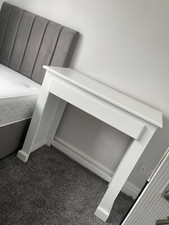 HANDMADE AYLESBURY NEXT White SINGLE DRESSING TABLE ASSEMBLED
