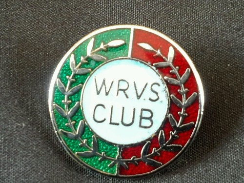 Wrvs club enamel metal - club,
