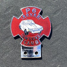 Rover P6 Owners Club Car Automobile Motor Enamel Badge Emblem