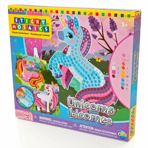 Unicorn sticky mosaics - unicorn, by