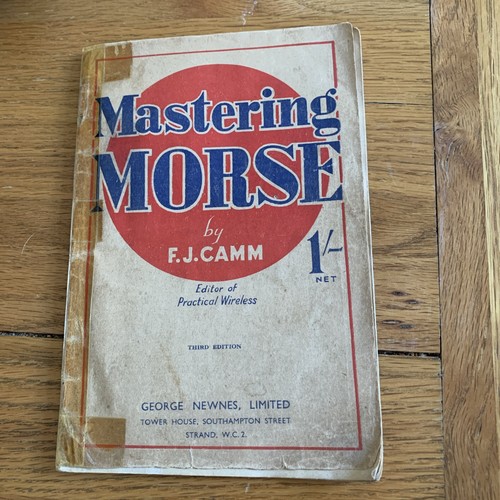 Mastering morse code vintage - mastering,