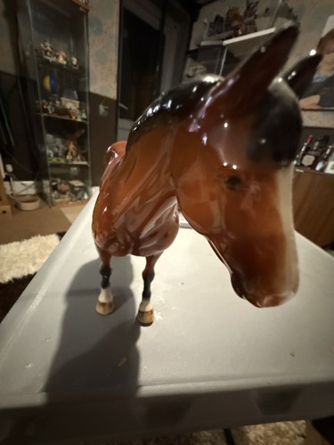 Beswick brown glossy racehorse - beswick,