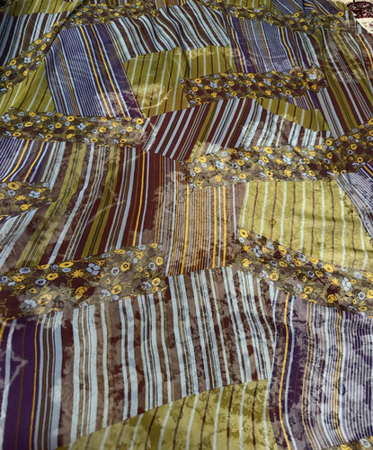 100 italian silk printed - 100%,