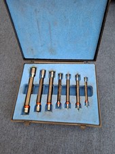 Linear Thread Gauge Metric Plug Gauge Set M3- M12 Go & No Go Screwcutting M3 M12