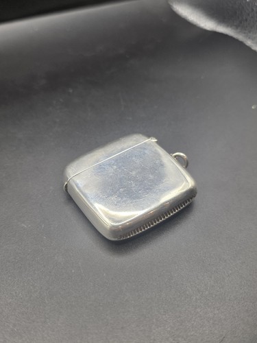 Antique sterling silver vesta - sterling,