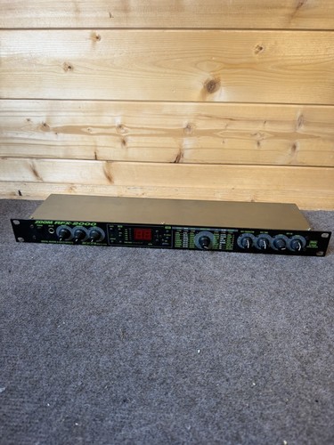 Zoom rfx 2000 digital reverb - zoom,