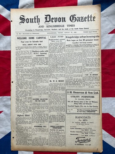 1946 south devon newspaper - south,