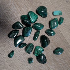 Tumbled Malachite Bundle Dark