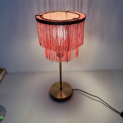 Modern boho pink - fringe, table