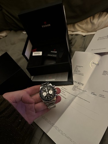 Tudor black bay - bay, chronograph