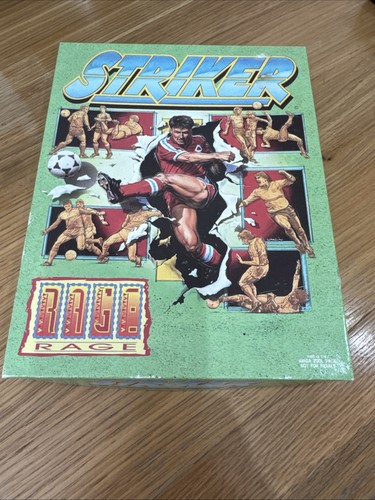 Amiga striker game boxed disk - amiga,