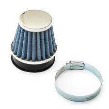 58mm Mini Moto Air Filter Blue