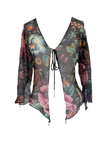 Rene derhy black multi - derhy, floral