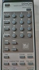 Denon MD Player Remote Control