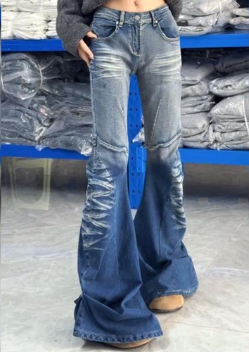 Women blue denim jeans - women's,