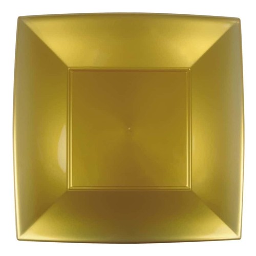Nice gold square placemats - nice,
