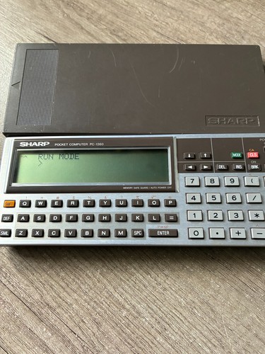Sharp pocket computer 1360 - sharp,