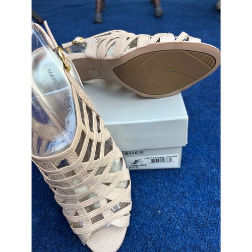 Marc fisher leather strappy - fisher,