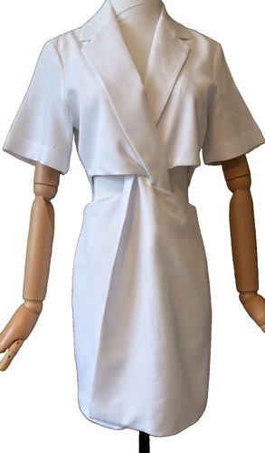 Zara white blazer dress - zara,