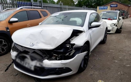 2013 scirocco tdi white - 2013, 2.0
