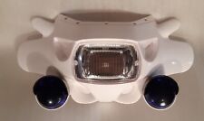 Kids Bike Police Light Front Bumper Electric Lights White Trike 