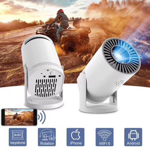 Smart wifi6 projector - smart, wireless