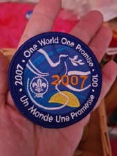 UK Scouting 2007 World Scout Jamboree Official One World One Promise 
