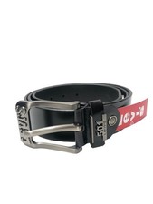 Mens Levi’s  Black Leather Belt Suitable For 34 to 36 Waist(mv05878)