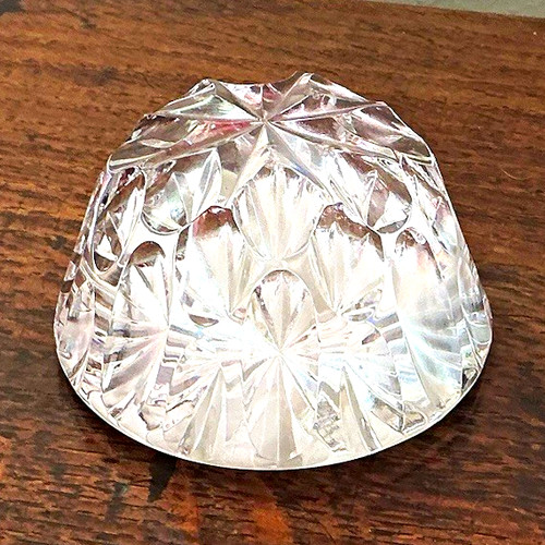 Clear cut glass crystal - cut, glass/crystal