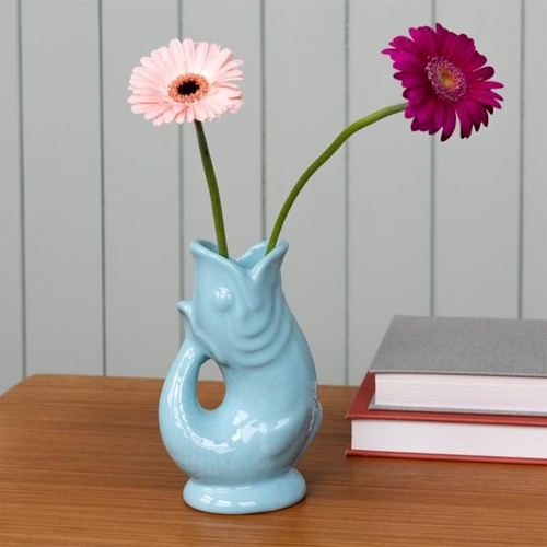 Ceramic fish vase - fish, jug