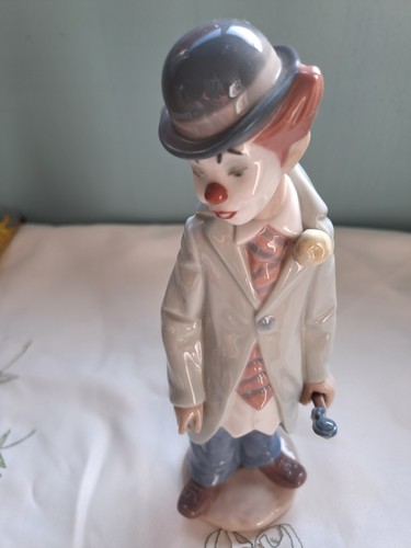 Lladro circus sam clown - lladro,