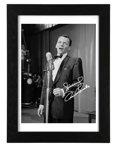 Frank sinatra signed autograph - sinatra,