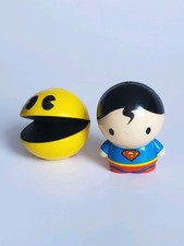 Pac Man and Super Man Toys