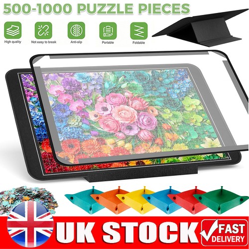 Foldable jigsaw puzzle board - puzzle,