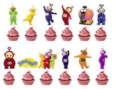 12 Teletubbies  Cupcake