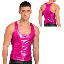 Men's Shiny Metallic