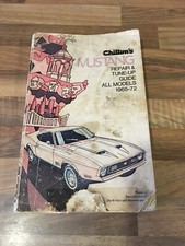 Chilton’s Mustang Repair & Tune Up Guide all models 1965-1972