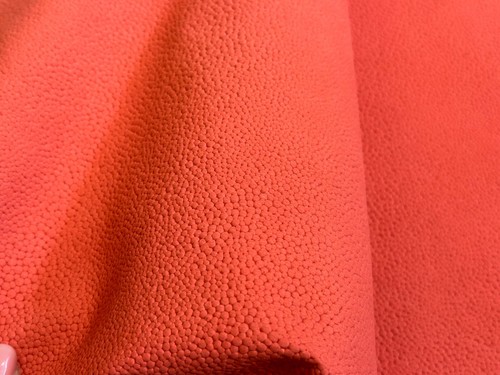 Leather skins hides coral red - leather, skins,hides,,coral