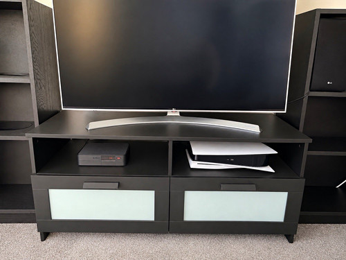 Black stand media - tv, unit